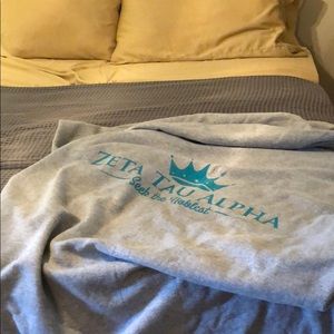 ZTA Zeta Tau Alpha Blanket